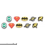 DC Comic Pencil Top Erasers 10 pieces Superman Batman Robin Flash and Green Lantern  B00H44N38Q